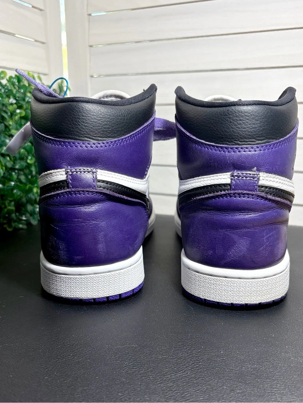 Nike Air Jordan 1 Retro High OG Court Purple 2.0 555088-500 Size 7.5 Used No Box